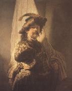 REMBRANDT Harmenszoon van Rijn The Standard-earer (mk33) china oil painting artist